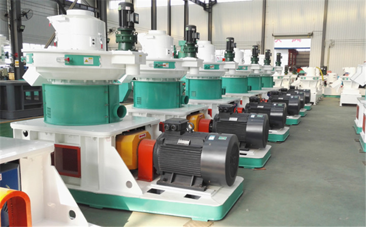 木屑顆粒機(jī)生產(chǎn)廠家車(chē)間圖